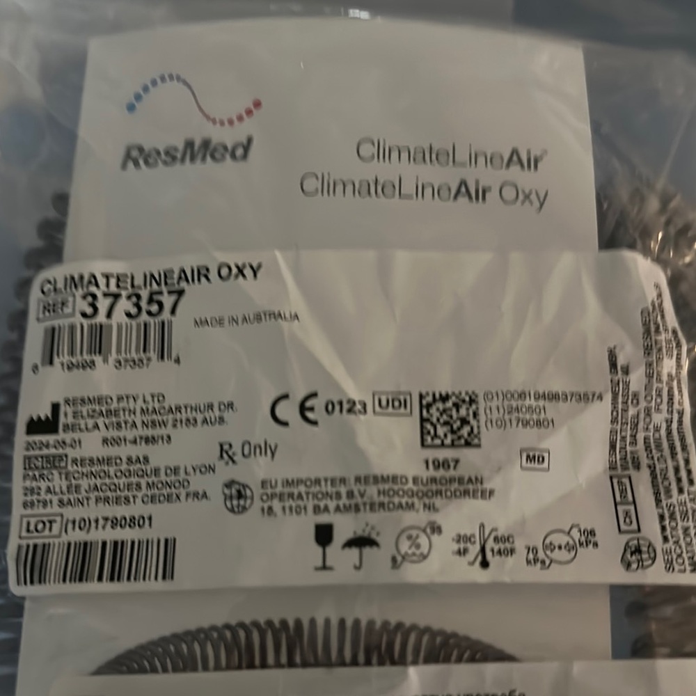 ResMed ClimateLineAir Oxy Tubing